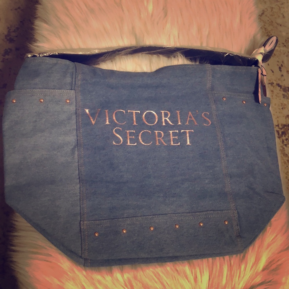 Denim tote bag